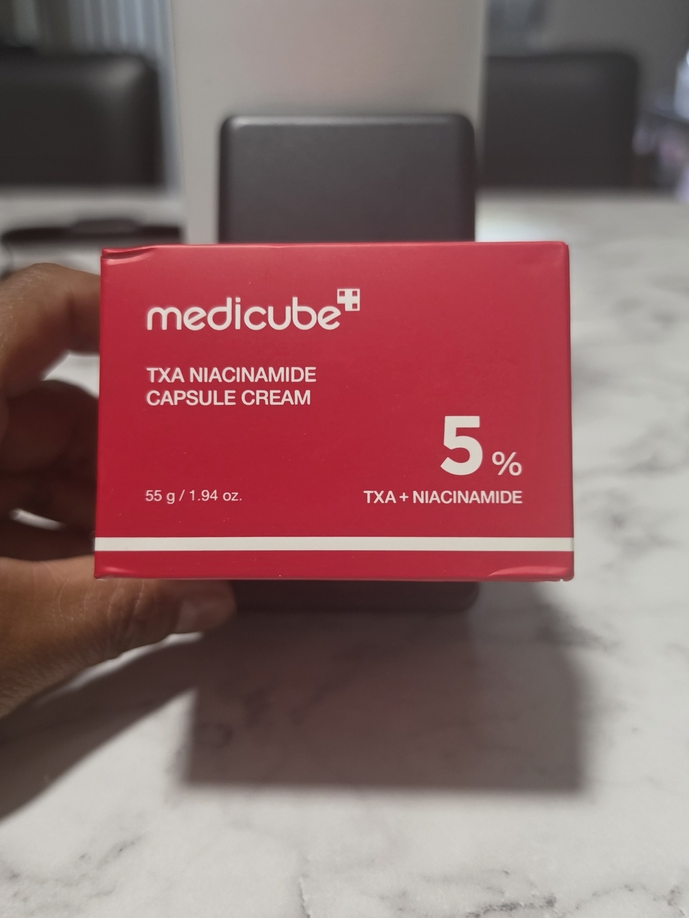 Medicube TXA Niacinamide Capsule Cream 5% - Red Brightening Moisturizer